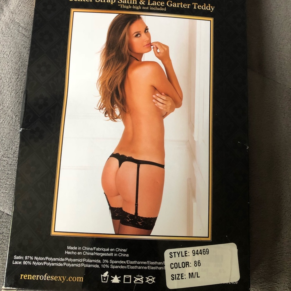 Garter teddy - Picture 2 of 2